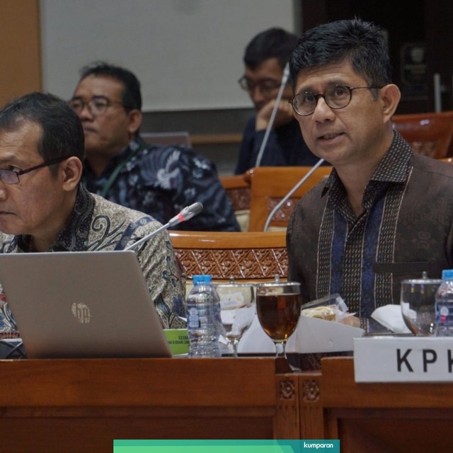 KPK Rapat Dengar Pendapat dengan Komisi III di gedung DPR RI, Senin (01/07). Foto: Jamal Ramadhan/kumparan