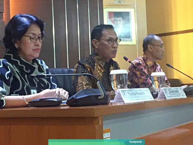 Kepala BPS Suhariyanto (tengah) saat Konferensi Pers Inflasi Juni 2019. Foto: Nurul NUr Azizah/kumparan