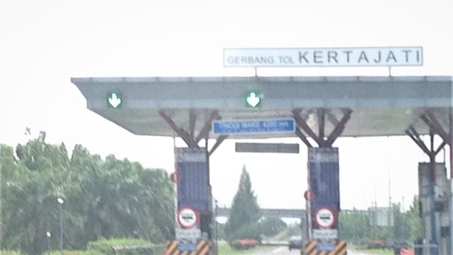 Gerbang Tol Kertajati, Majalengka. (Iman Herdiana)