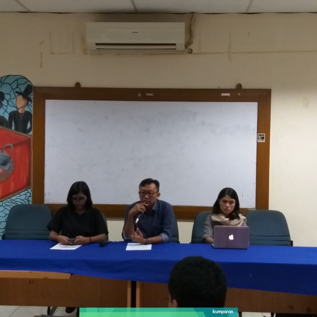 Konferensi Pers Catatan YLBH HUT Bhayangkara ke-73 Foto: Fadjar Hadi/kumparan