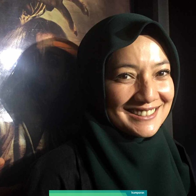 Cut Mini di konferensi pers Film 'Ikut Aku Ke Neraka'. Foto: Giovanni/kumparan