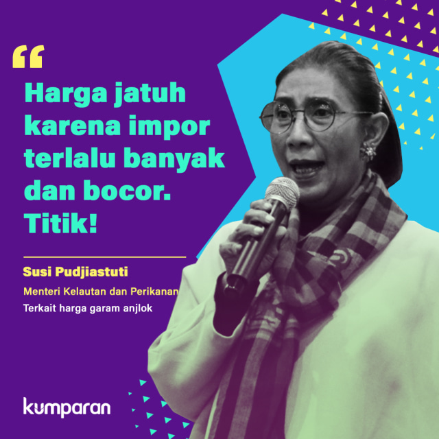Quote Susi Pudjiastuti. Foto: kumparan