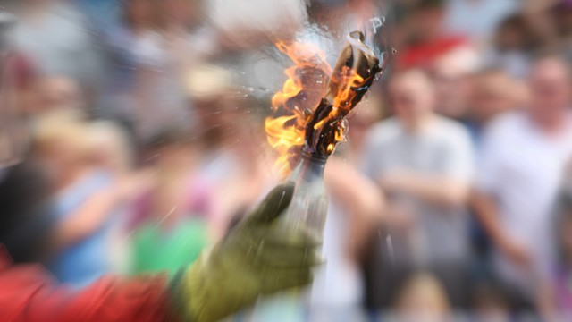 Ilustrasi Bom Molotov. Foto: Getty Images
