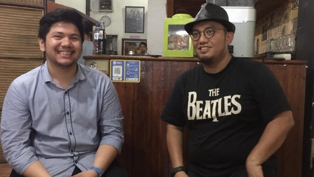 Dahnil saat berbincang dengan wartawan di sebuah café di Medan. Foto: Rahmat Utomo/kumparan