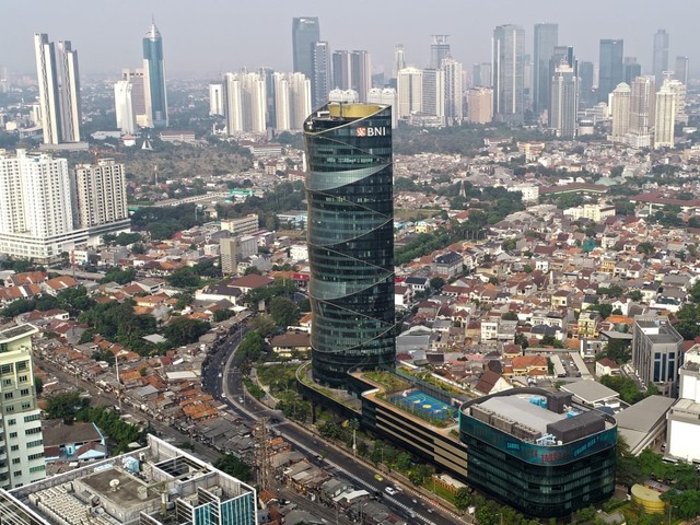 com-Gedung Menara BNI di Pejompongan Foto: Dok. BNI