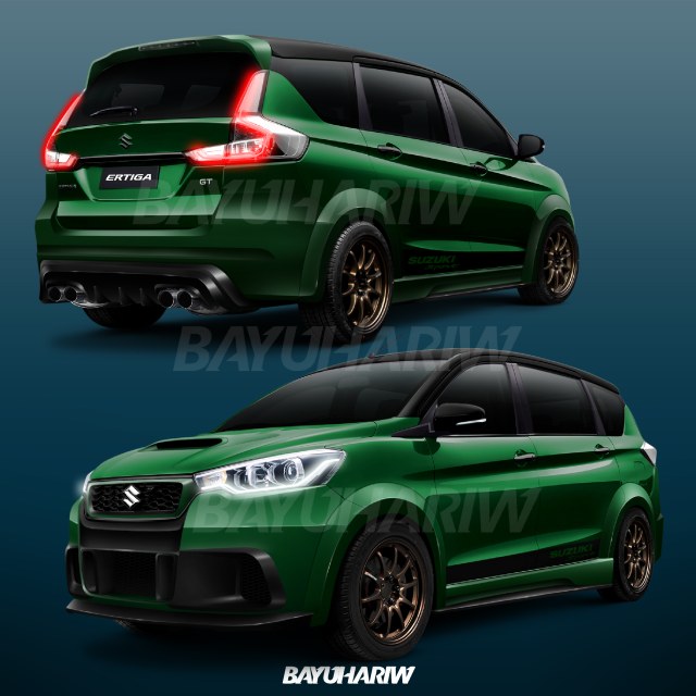 Suzki Ertiga GT. Gambar: Bayu Hari Wibisono
