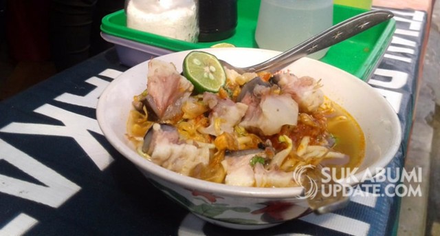 Mie Kocok Mata Sapi 1966, salah satu olahan kuliner legendaris dari Kota Sukabumi. | Sumber Foto:CRP 2