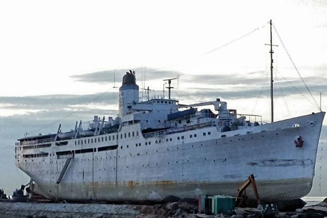 Kapal MV Doulos. Foto: Eric Saw