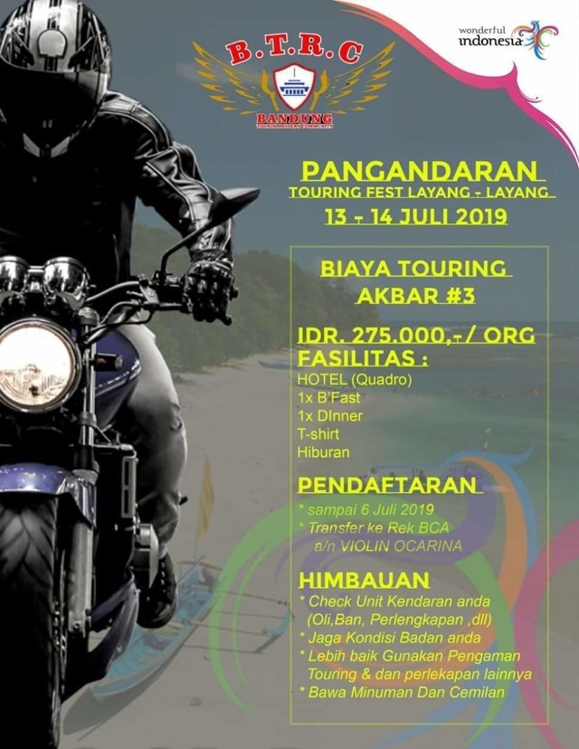 com-Pangandaran Internasional Kite Festival. Foto: Dok. Kemenpar RI