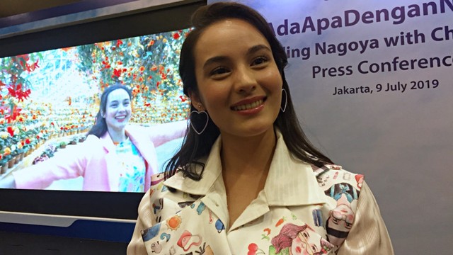 Chelsea Islan ditemui di acara #AdaApaDenganNagoya, Selasa (9/7). Foto: Sarah Yulianti Purnama/kumparan
