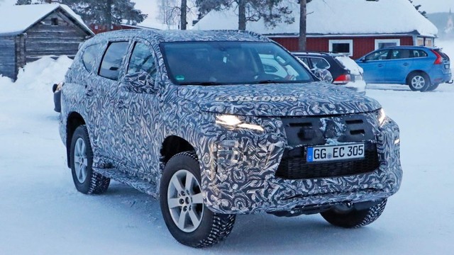 Bocoran Pajero Sport terbaru Foto: dok. Carscoops