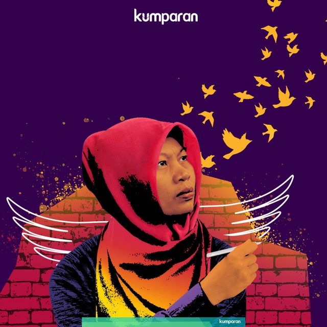 Lipsus Jalan Berliku Baiq Nuril. Ilustrator: Putri Sarah Arifira/kumparan