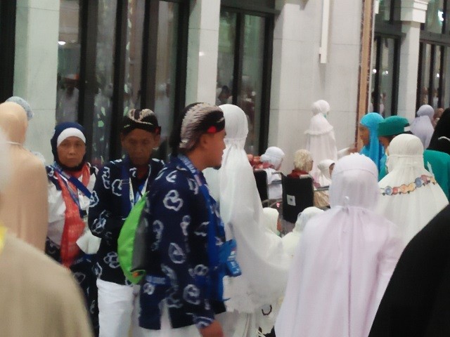 Jemaah Haji Indonesia 2018 di Makkah/Dok.Pri