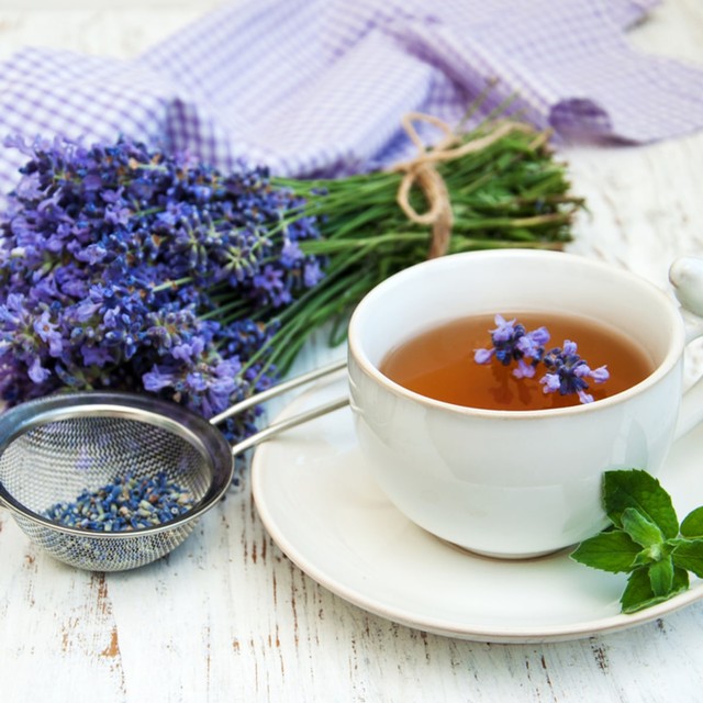 Ilustrasi Teh Lavender Foto: Shutterstock/Almaje