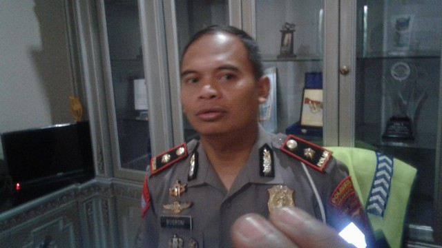 Kasat Lantas Polresta Solo, Kompol Busroni, saat dikonfimasi Bengawan News pada Kamis (11/07/2019). (Agung Santoso)