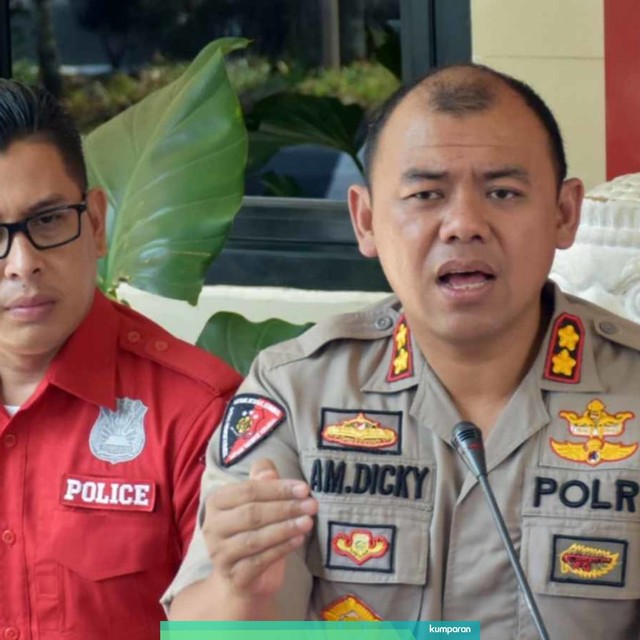 Kapolres Bogor, AKBP Andi M Dicky (kanan) di Maporesta Bogor. Foto: Dok. Humas Polres Bogor