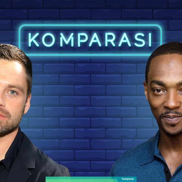 Membandingkan Sebastian Stan dan Anthony Mackie Foto: Grafik: Putri Sarah Arifira/kumparan