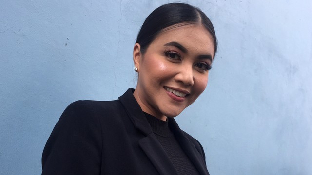 Denada ditemui di kawasan kapten tendean. Foto: Sarah Yulianti Purnama/kumparan