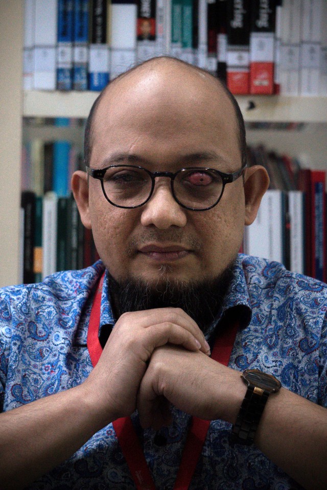 Penyidik KPK, Novel Baswedan. Foto: Jamal Ramadhan/kumparan