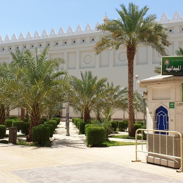 Masjid Bir Ali di luar kota Madinah, Arab Saudi. Foto: Denny Armandhanu/kumparan