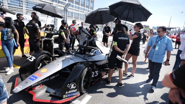 Suasana pertemuan Gubernur DKI Jakarta Anies Baswedan saat melihat Formula E. Foto: Dok. Istimewa