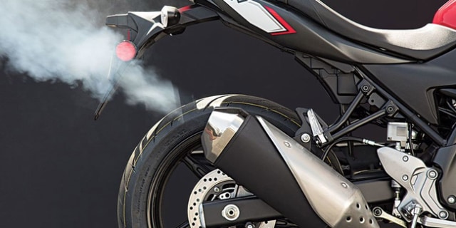 Ilustrasi knalpot ngebul Foto: dok. Istimewa