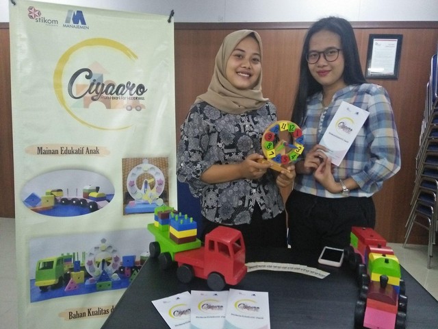 Ciyaaro karya tiga mahasiswa Stikom Surabaya. Foto-foto : Amanah Nur Asiah/Basra