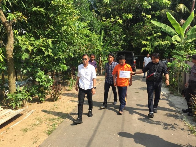 Seorang pembina siswa yang telah ditetapkan sebagai tersangka kasus kematian siswa SMA Taruna di Sumsel (Dok. urban Id)