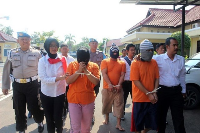 Polres Indramayu berhasil membongkar dan menggagalkan praktik human trafficking atau perdagangan orang perempuan di bawah umur. (Nafis)