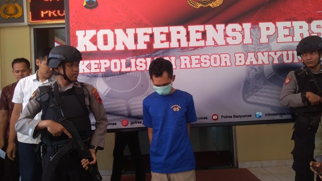Deni Priyanto sebagai pelaku mutilasi seorang perempuan. Foto: kumparan