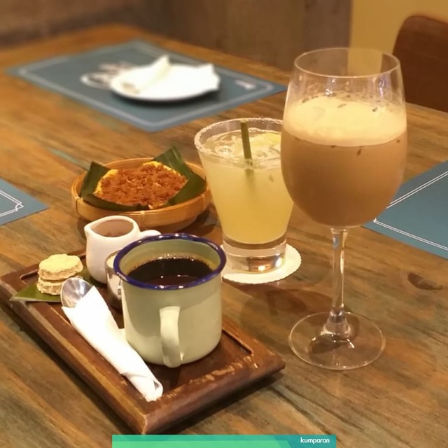 Menu kopi di Kopi Goh Leng Foto: Safira Maharani/ kumparan