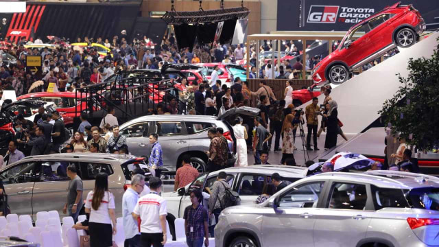 Suasana GIIAS 2019, di ICE BSD, Tangerang Selatan. Foto: Aditia Noviansyah/kumparan