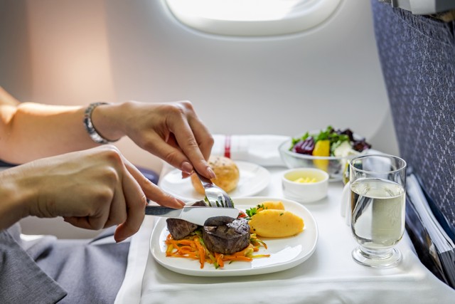 In flight meal. Foto: Pixabay
