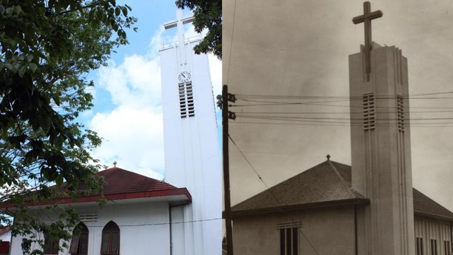 Gereja Katedral di Kota Banjarmasin. Foto: istimewa