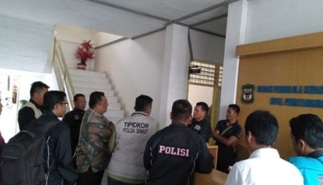 Polda Sumut Kembali Geledah Kantor BPKD Pematangsiantar