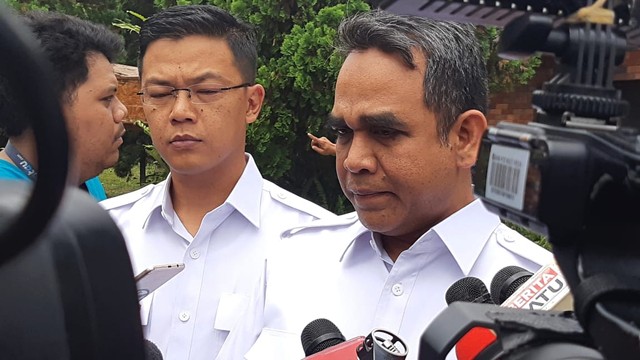 Sekjen Partai Gerindra, Ahmad Muzani di Hambalang, Jumat (19/7). Foto: Ricad Saka/kumparan