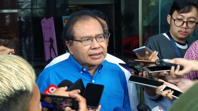 Rizal Ramli di Gedung KPK, Jumat (19/7). Foto: Helmi Afandi Abdullah/kumparan