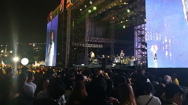 Dewa 19 ft. Ari Lasso dan Dul Jaelani. Foto: Alexander Vito/kumparan