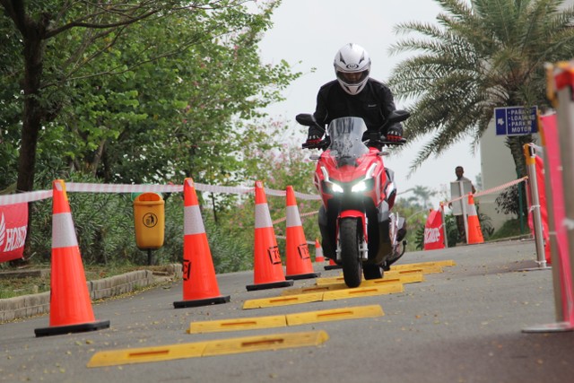 First ride Honda ADV 150 Foto: dok. Bangkit Jaya Putra /kumparan
