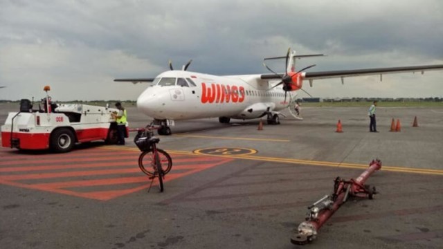 Ilustrasi pesawat Wings Air. Foto: kumparan