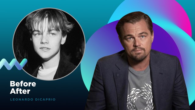 Before After: Leonardo Dicaprio Foto: Infografik: Sabryna Putri Muviola/kumparan