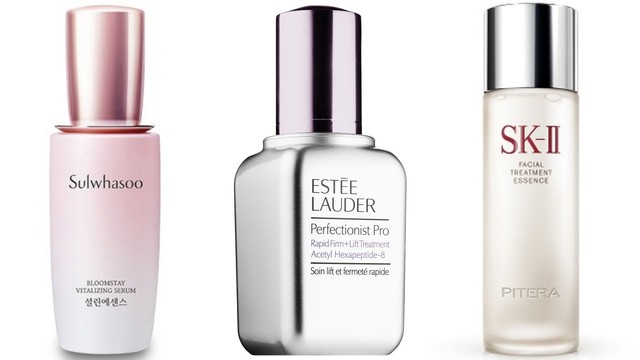 Rekomendasi produk anti-aging. Foto: Dok. Sulwhasoo, Pitera, Esteelauder