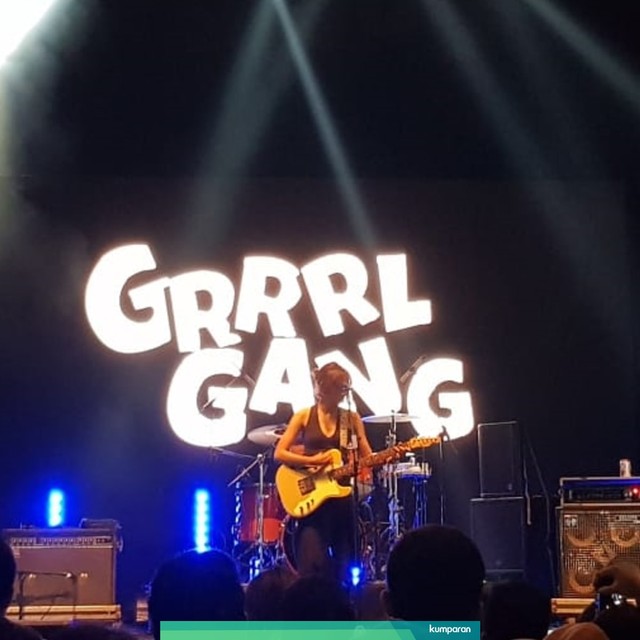 Grrrl Gang di We The Fest 2019 dok Okke Oscar/kumparan
