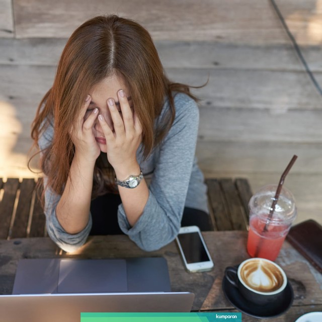 com-Campina, ilustrasi mood yang tidak baik Foto: Dok. Shutterstock