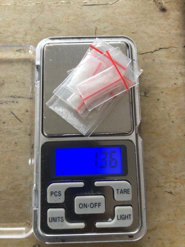 Barang bukti penyanyi dangdut pengedar narkoba. Foto: Dok. Polres Koja