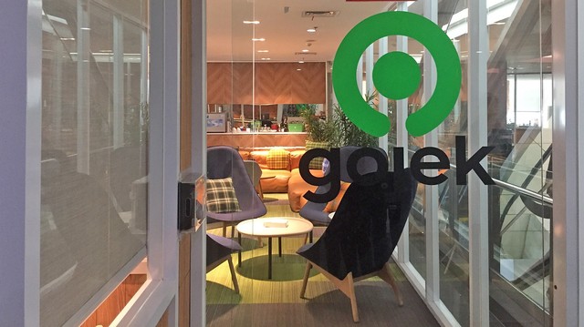 Gojek resmi luncurkan logo baru bernama Solv. Foto: Selfy Sandra Momongan/kumparan