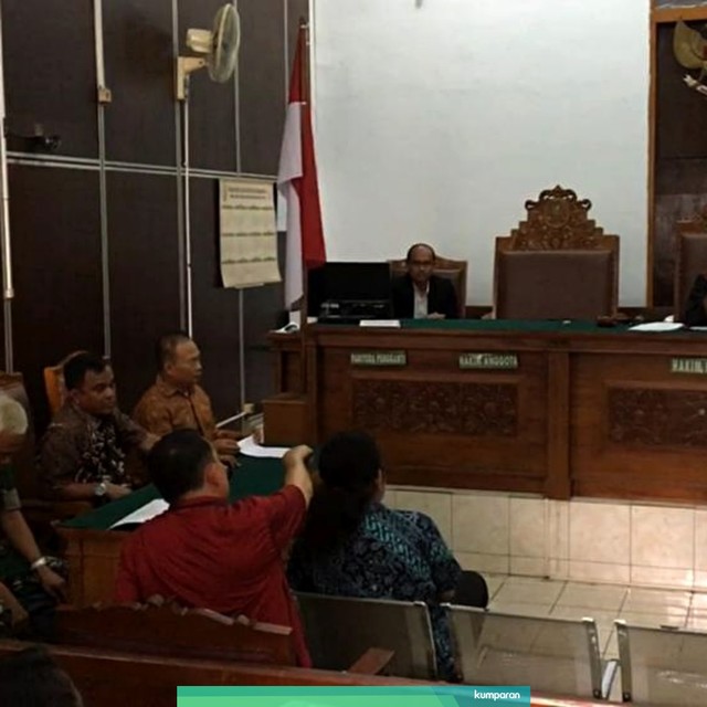 Sidang Pra Peradilan Kivlan Zen di Pengadilan Negeri Jakarta Selatan (22/7). Foto: Andreas Ricky Febian/kumparan