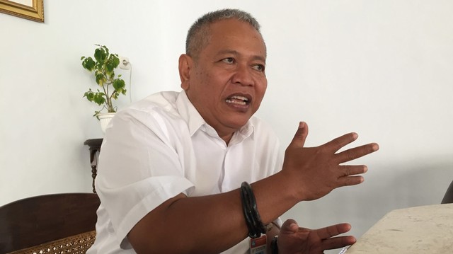 Staf Peneliti Balai Pelestarian Nilai Budaya (BPNB) DIY, Mudjijono. Foto: Arfiansyah Panji Purnandaru/kumparan