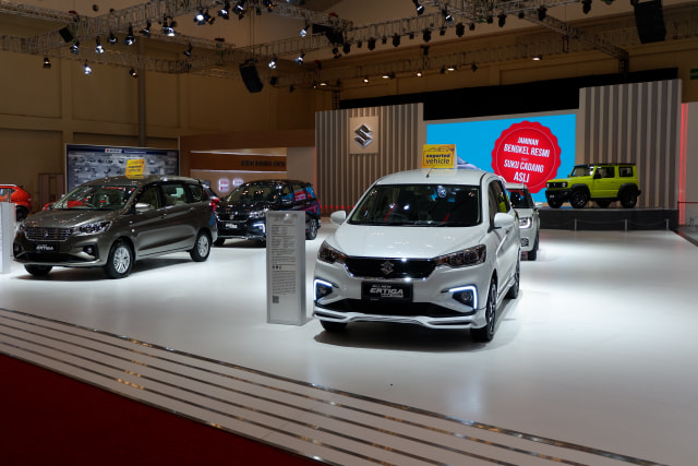 Booth Suzuki di GIIAS 2019 Foto: Aditya Pratama Niagara/kumparan