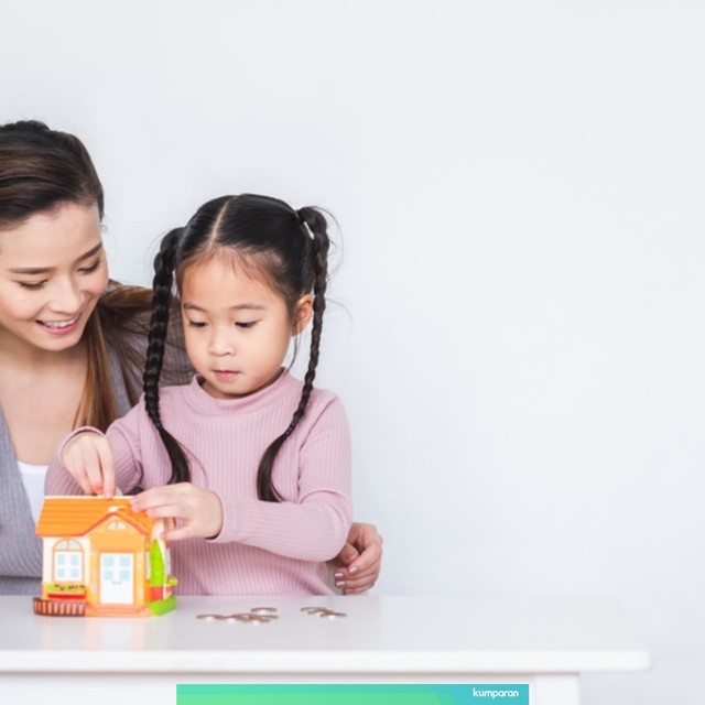 Ilustrasi mengajarkan anak menabung uang. Foto: Shutterstock